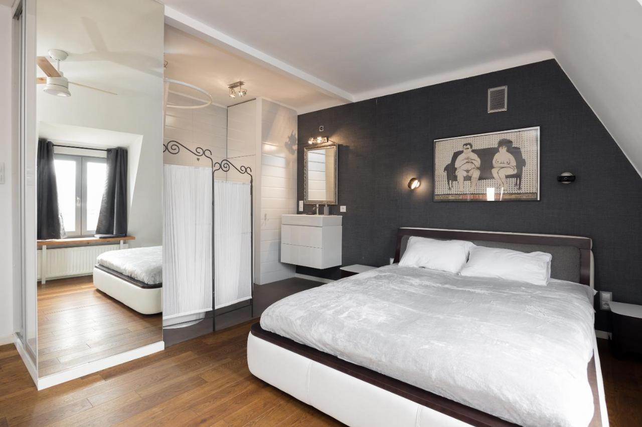 Nowy Swiat Extraordinary Apartment Warschau Buitenkant foto