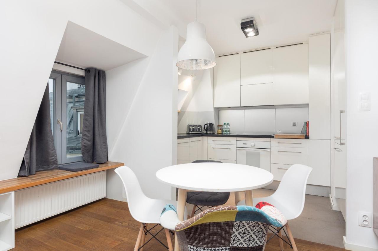Nowy Swiat Extraordinary Apartment Warschau Buitenkant foto